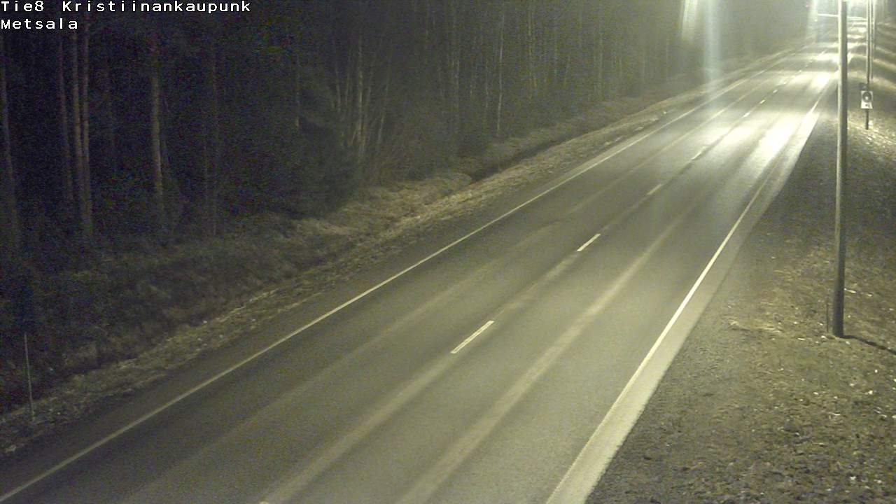 Kelikamerat Kuva Tie 8 Kristiinankaupunki, Metsälä, Kristiinankaupunki, Pohjanmaa