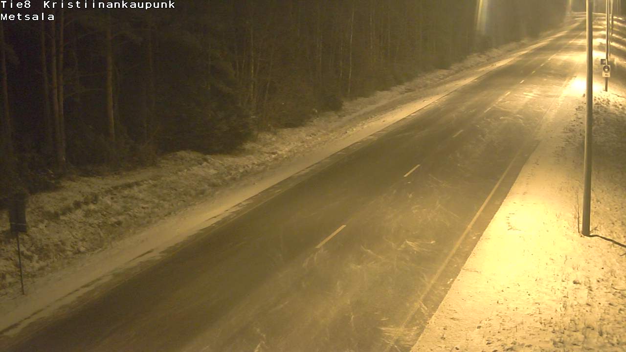 Kelikamerat Kuva Tie 8 Kristiinankaupunki, Metsälä, Kristiinankaupunki, Pohjanmaa