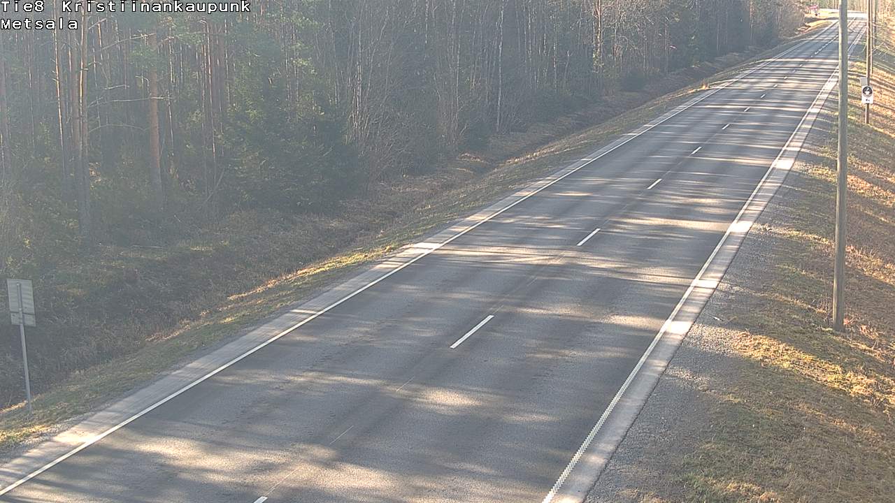 Weather Camera Image Väg 8 Kristinestad, Ömossa, Kristiinankaupunki, Pohjanmaa