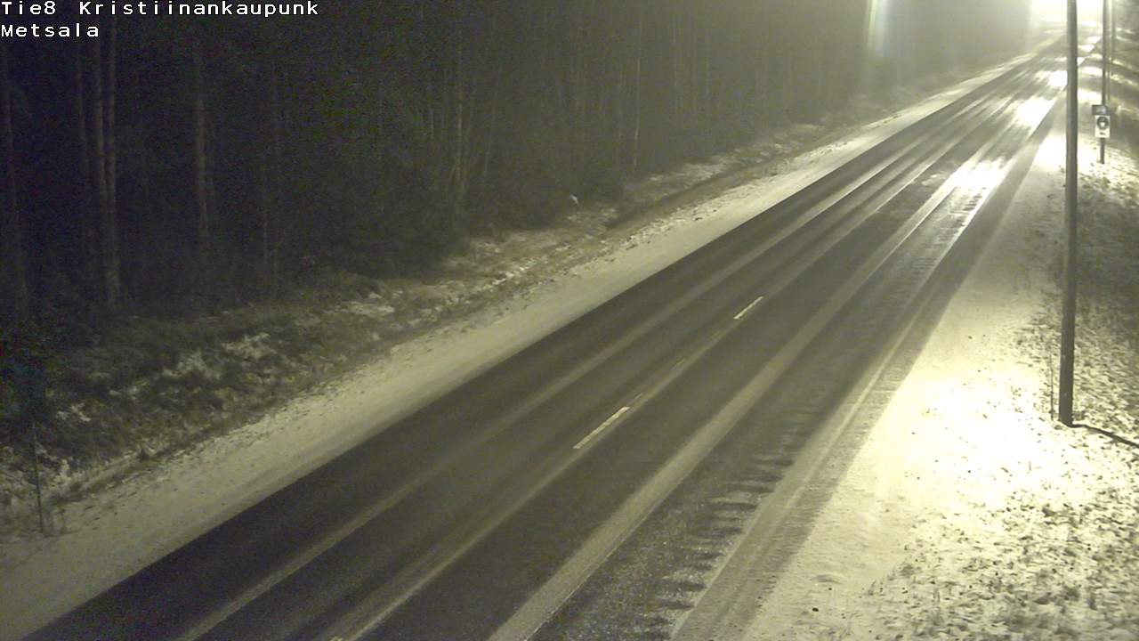 Kelikamerat Kuva Tie 8 Kristiinankaupunki, Metsälä, Kristiinankaupunki, Pohjanmaa