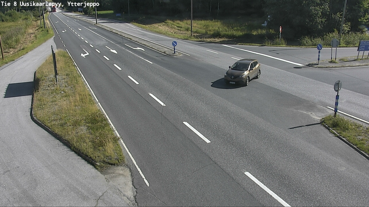 Kelikamerat Kuva Tie 8 Uusikaarlepyy, Ytterjeppo, Uusikaarlepyy, Pohjanmaa
