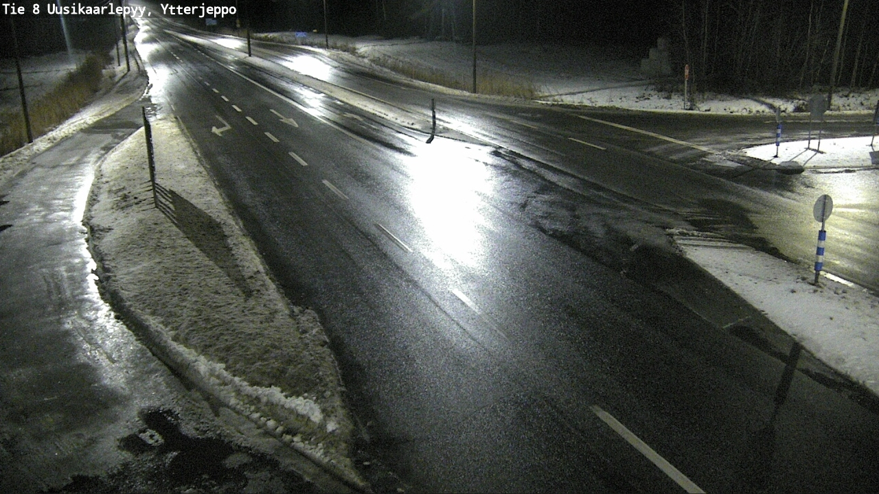 Weather Camera Image Väg 8 Nykarleby, Ytterjeppo, Uusikaarlepyy, Pohjanmaa