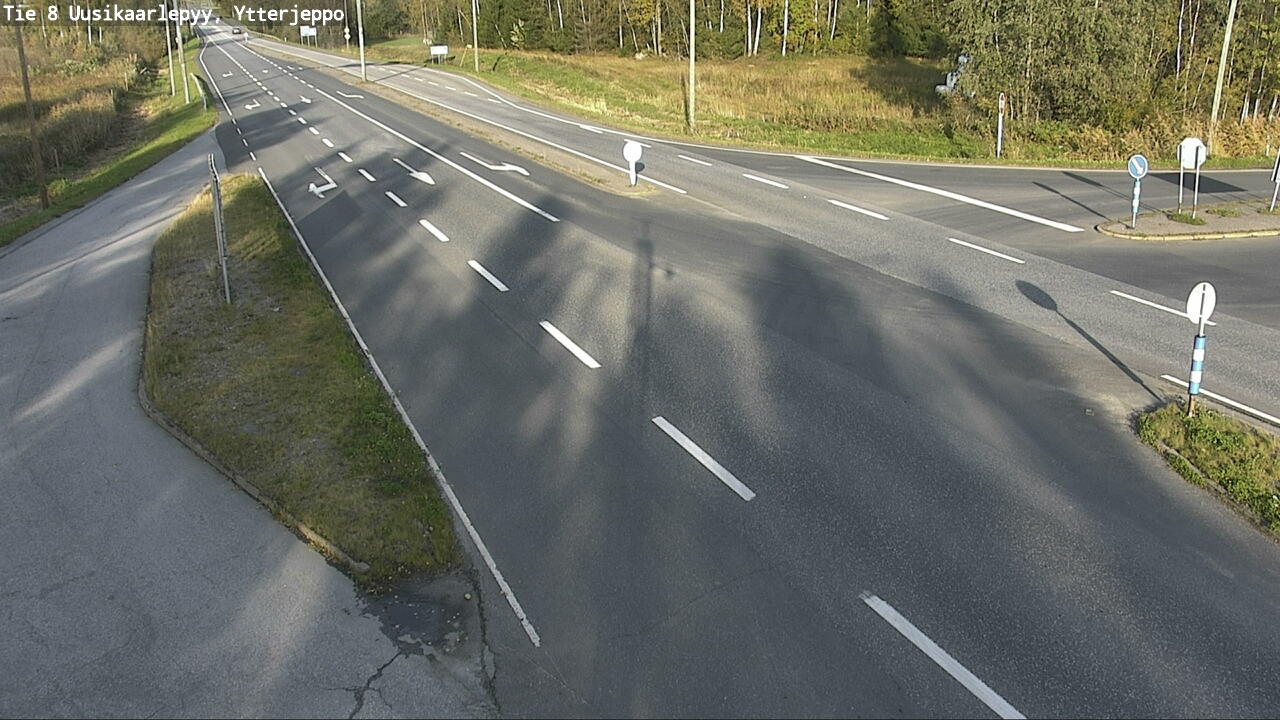 Kelikamerat Kuva Tie 8 Uusikaarlepyy, Ytterjeppo, Uusikaarlepyy, Pohjanmaa