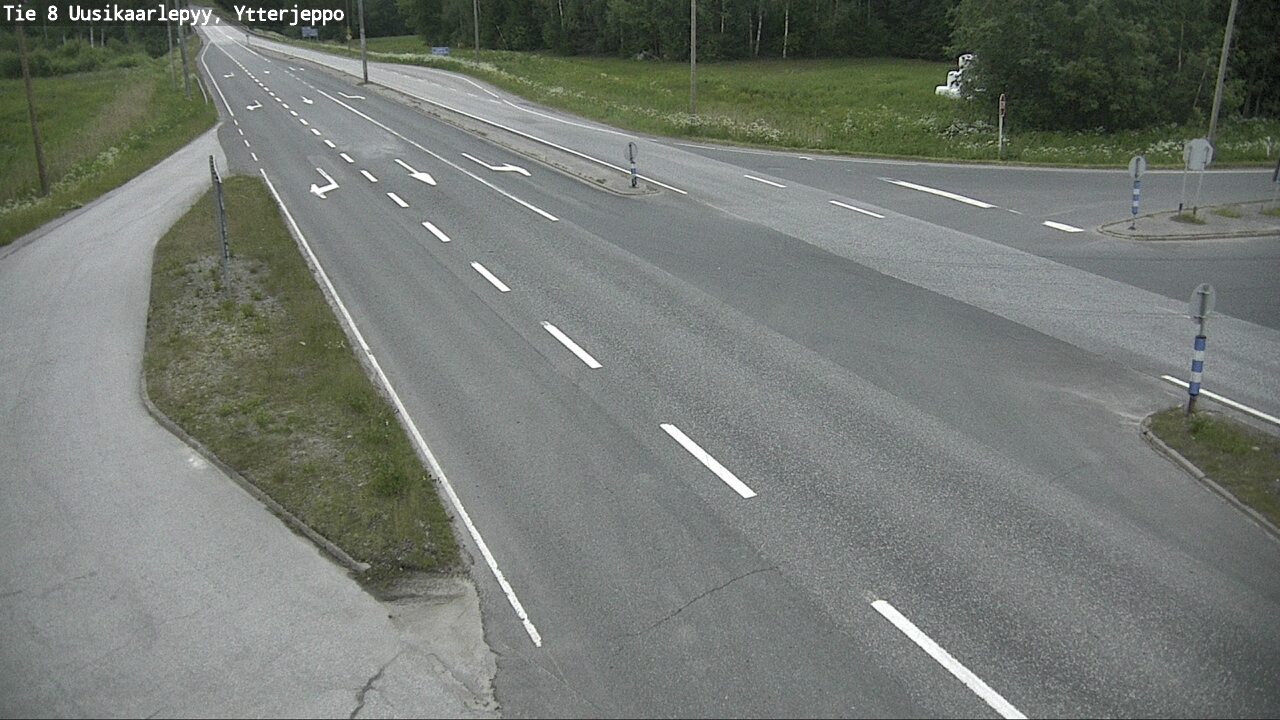 Kelikamerat Kuva Tie 8 Uusikaarlepyy, Ytterjeppo, Uusikaarlepyy, Pohjanmaa