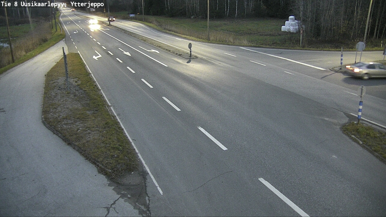 Kelikamerat Kuva Tie 8 Uusikaarlepyy, Ytterjeppo, Uusikaarlepyy, Pohjanmaa