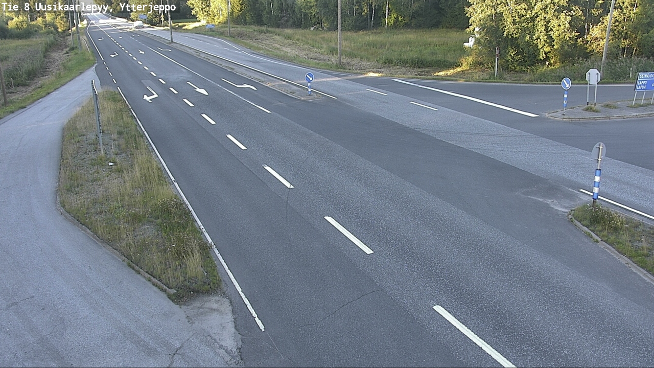Kelikamerat Kuva Tie 8 Uusikaarlepyy, Ytterjeppo, Uusikaarlepyy, Pohjanmaa