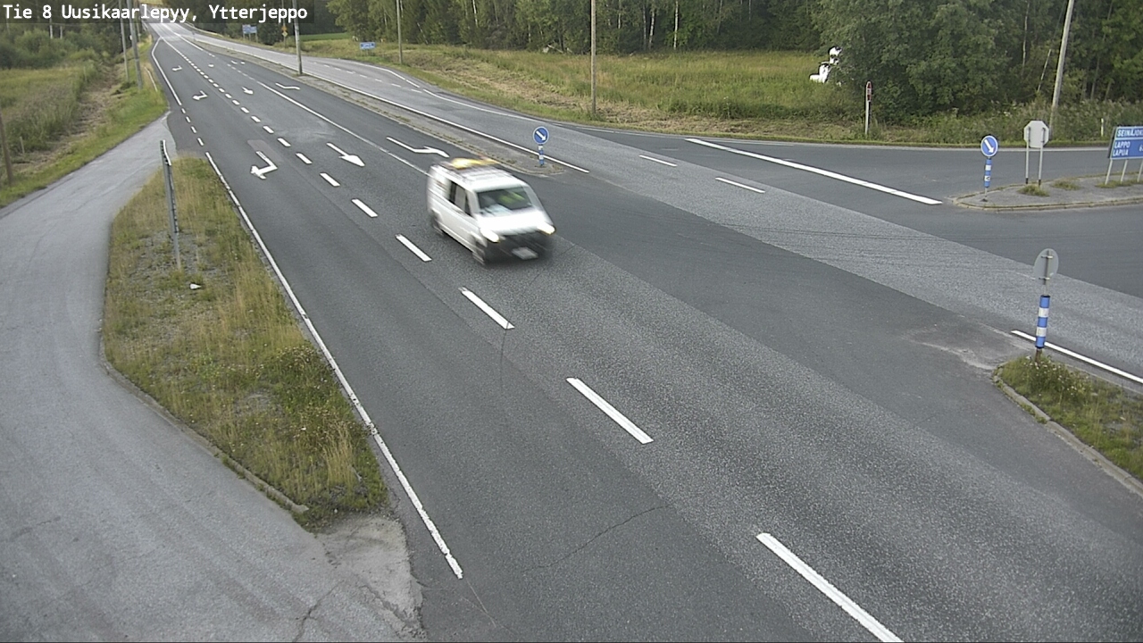 Kelikamerat Kuva Tie 8 Uusikaarlepyy, Ytterjeppo, Uusikaarlepyy, Pohjanmaa