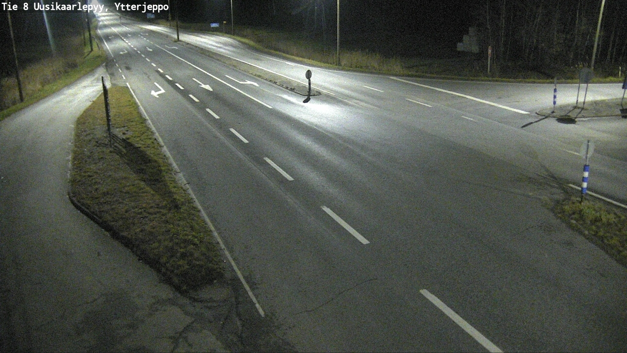 Kelikamerat Kuva Tie 8 Uusikaarlepyy, Ytterjeppo, Uusikaarlepyy, Pohjanmaa