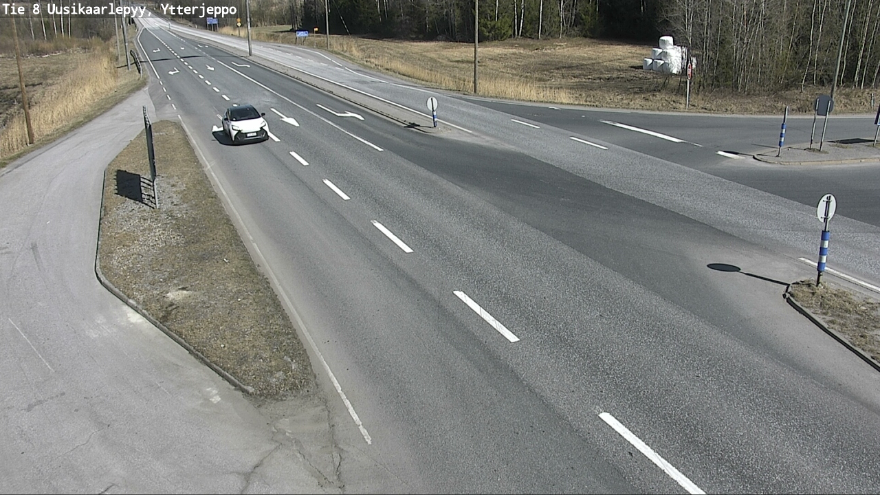 Kelikamerat Kuva Tie 8 Uusikaarlepyy, Ytterjeppo, Uusikaarlepyy, Pohjanmaa