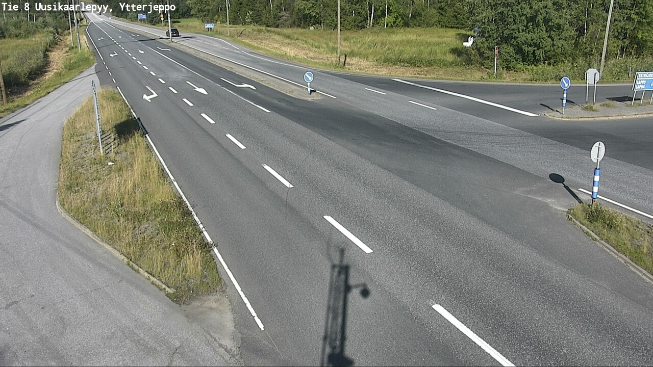 Kelikamerat Kuva Tie 8 Uusikaarlepyy, Ytterjeppo, Uusikaarlepyy, Pohjanmaa