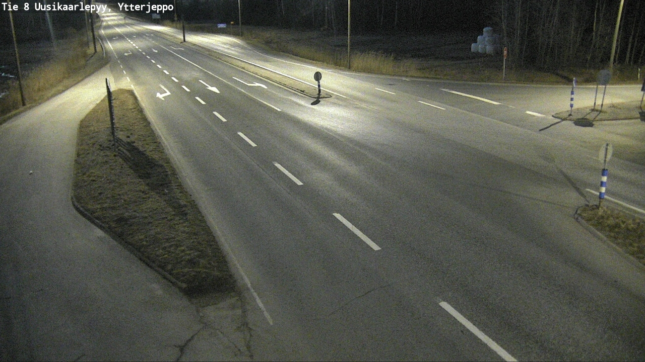 Kelikamerat Kuva Tie 8 Uusikaarlepyy, Ytterjeppo, Uusikaarlepyy, Pohjanmaa