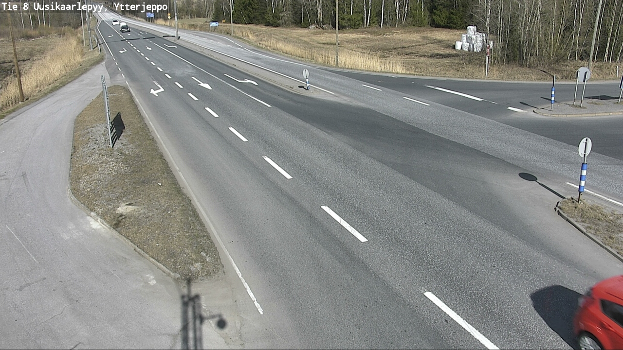 Kelikamerat Kuva Tie 8 Uusikaarlepyy, Ytterjeppo, Uusikaarlepyy, Pohjanmaa