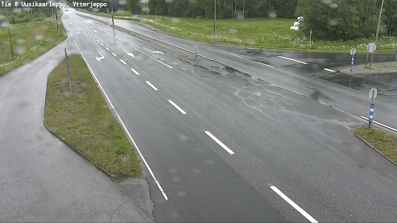 Kelikamerat Kuva Tie 8 Uusikaarlepyy, Ytterjeppo, Uusikaarlepyy, Pohjanmaa