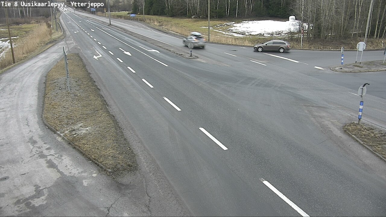 Kelikamerat Kuva Tie 8 Uusikaarlepyy, Ytterjeppo, Uusikaarlepyy, Pohjanmaa