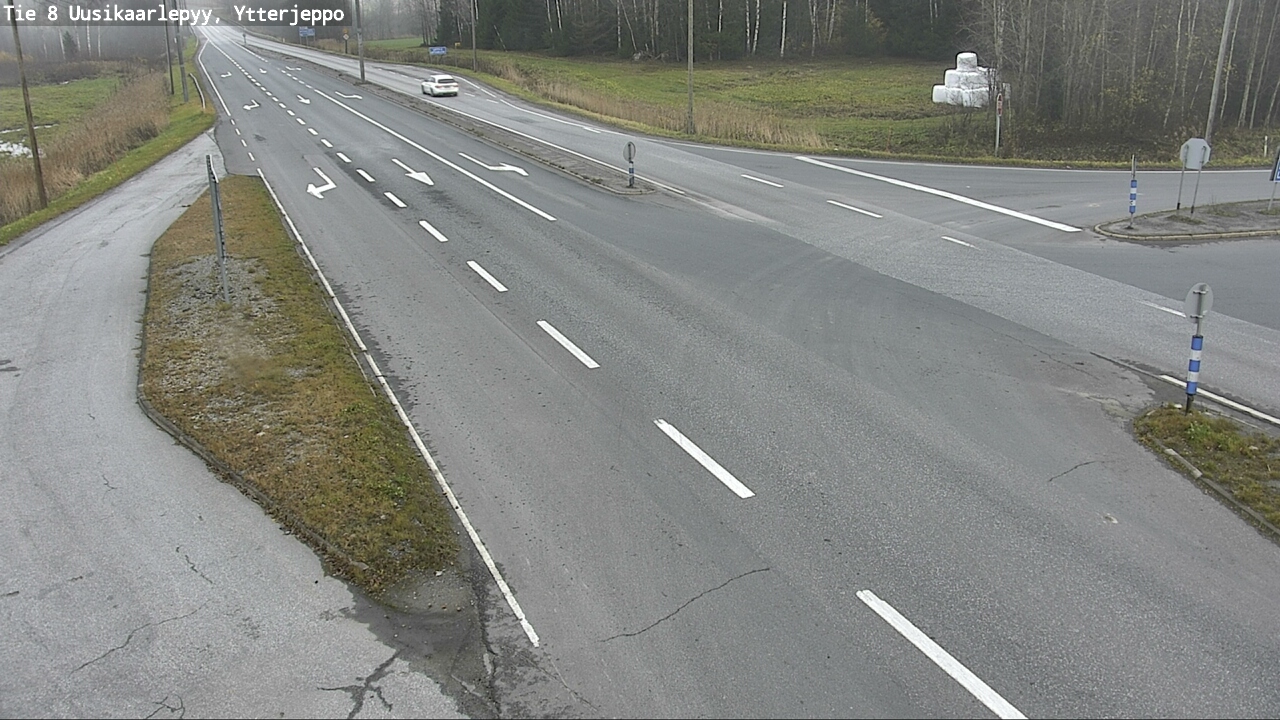 Kelikamerat Kuva Tie 8 Uusikaarlepyy, Ytterjeppo, Uusikaarlepyy, Pohjanmaa