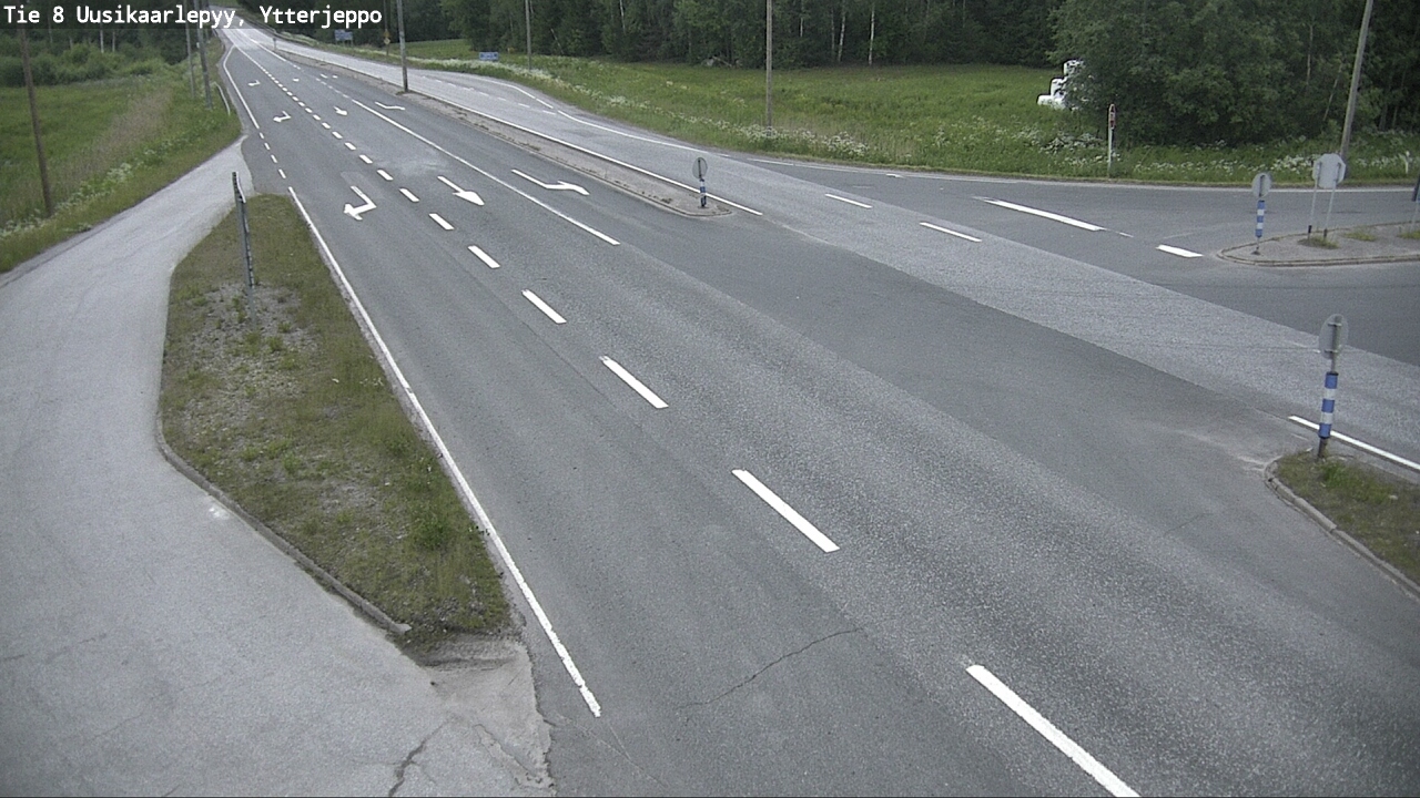 Kelikamerat Kuva Tie 8 Uusikaarlepyy, Ytterjeppo, Uusikaarlepyy, Pohjanmaa