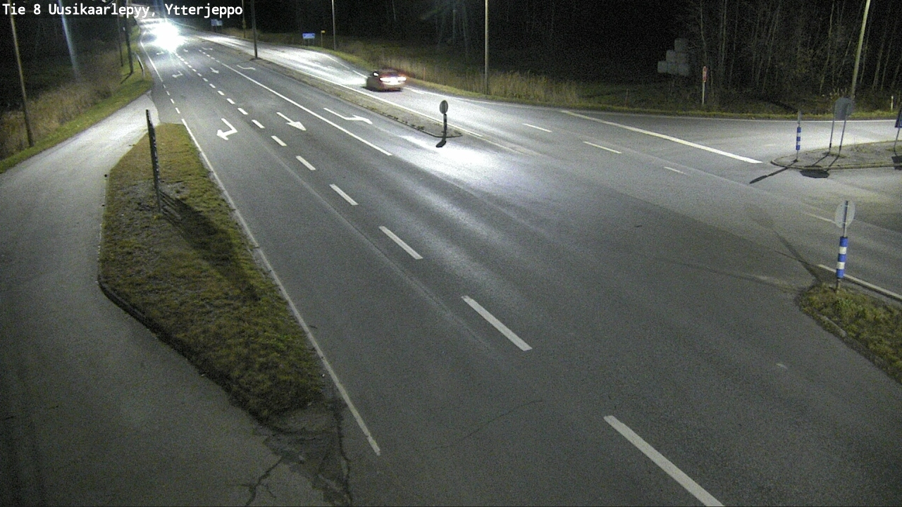 Kelikamerat Kuva Tie 8 Uusikaarlepyy, Ytterjeppo, Uusikaarlepyy, Pohjanmaa