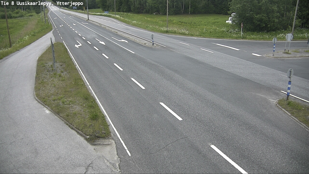 Kelikamerat Kuva Tie 8 Uusikaarlepyy, Ytterjeppo, Uusikaarlepyy, Pohjanmaa