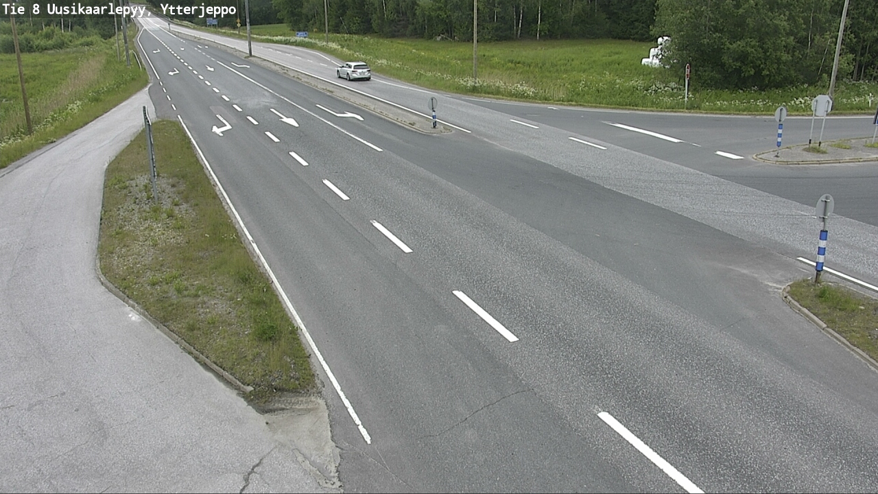Kelikamerat Kuva Tie 8 Uusikaarlepyy, Ytterjeppo, Uusikaarlepyy, Pohjanmaa