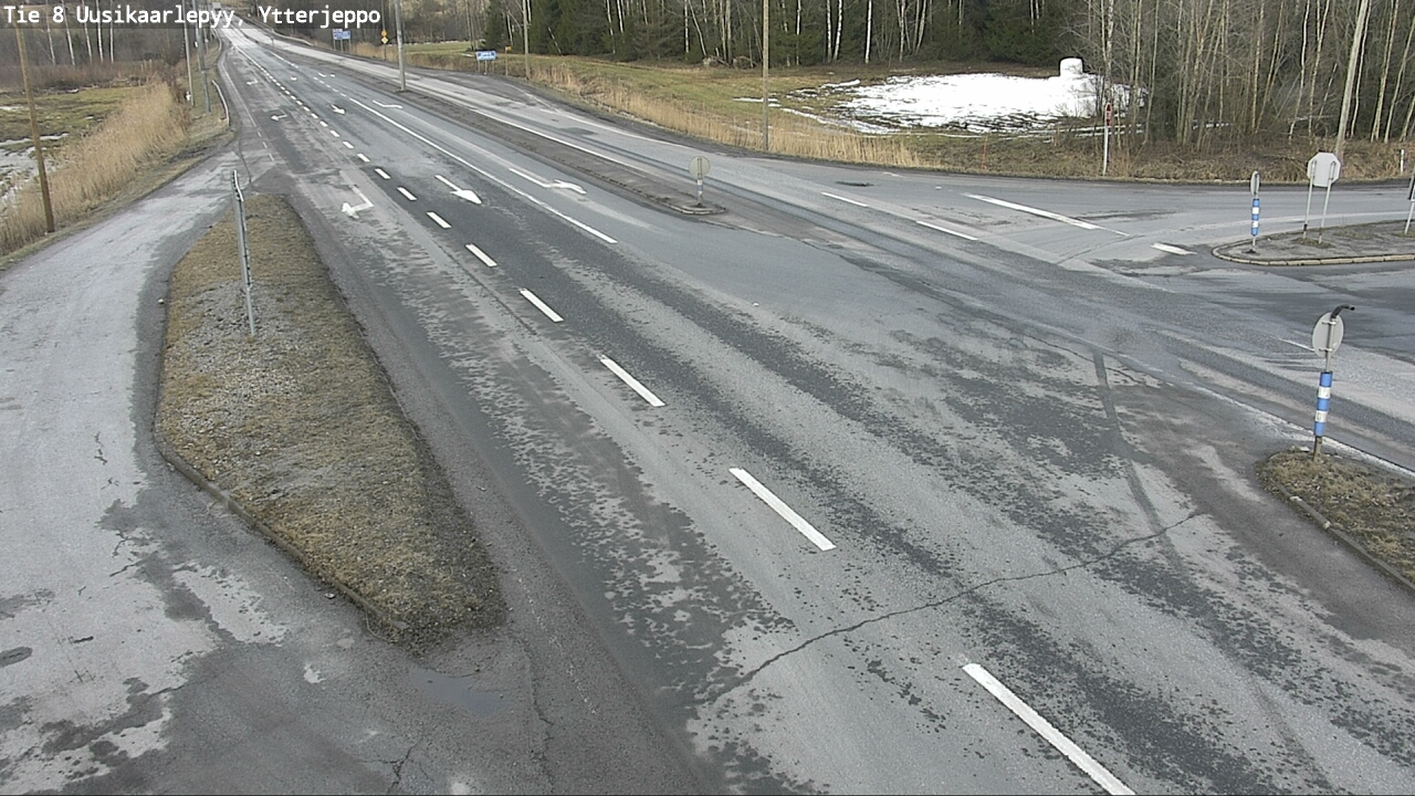 Kelikamerat Kuva Tie 8 Uusikaarlepyy, Ytterjeppo, Uusikaarlepyy, Pohjanmaa