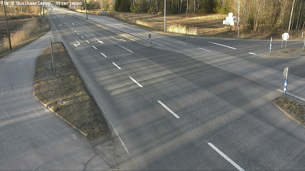 Kelikamerat Kuva Tie 8 Uusikaarlepyy, Ytterjeppo, Uusikaarlepyy, Pohjanmaa