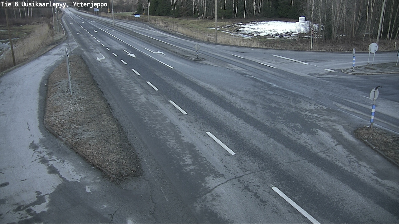 Kelikamerat Kuva Tie 8 Uusikaarlepyy, Ytterjeppo, Uusikaarlepyy, Pohjanmaa