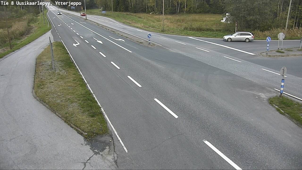 Kelikamerat Kuva Tie 8 Uusikaarlepyy, Ytterjeppo, Uusikaarlepyy, Pohjanmaa