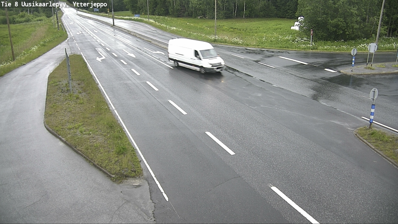 Kelikamerat Kuva Tie 8 Uusikaarlepyy, Ytterjeppo, Uusikaarlepyy, Pohjanmaa