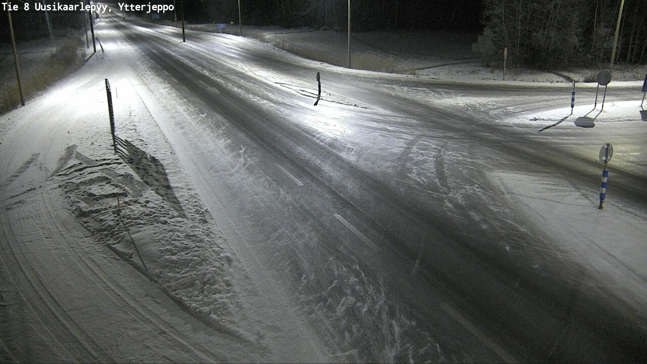 Kelikamerat Kuva Tie 8 Uusikaarlepyy, Ytterjeppo, Uusikaarlepyy, Pohjanmaa