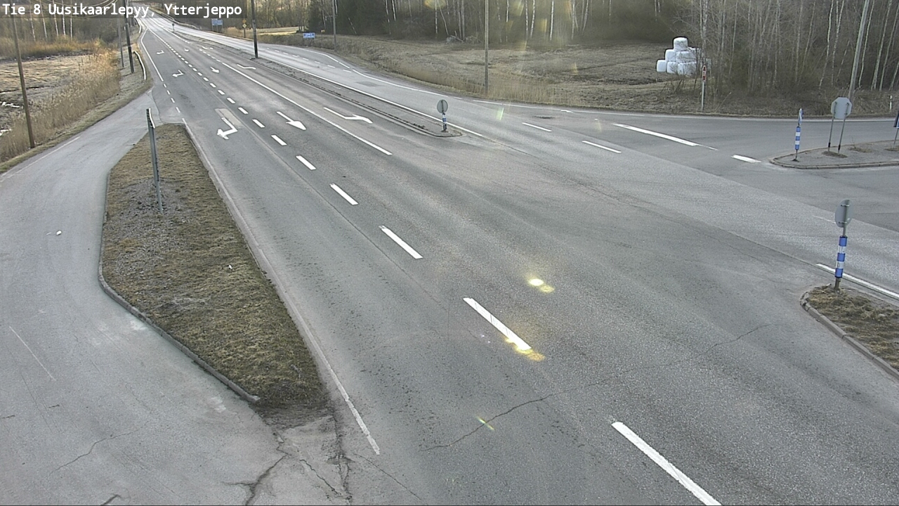 Kelikamerat Kuva Tie 8 Uusikaarlepyy, Ytterjeppo, Uusikaarlepyy, Pohjanmaa
