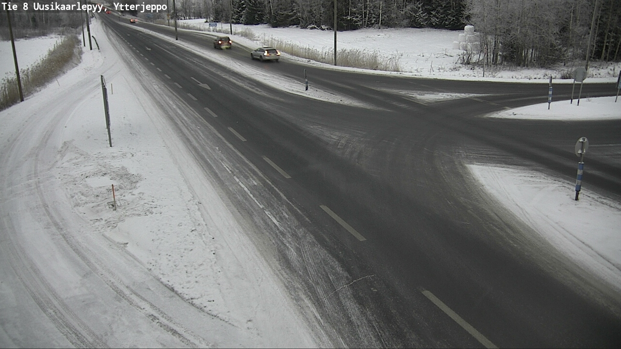 Kelikamerat Kuva Tie 8 Uusikaarlepyy, Ytterjeppo, Uusikaarlepyy, Pohjanmaa