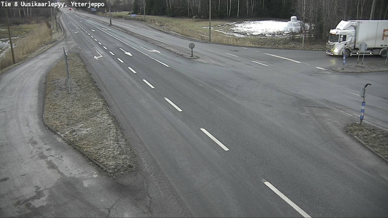 Kelikamerat Kuva Tie 8 Uusikaarlepyy, Ytterjeppo, Uusikaarlepyy, Pohjanmaa