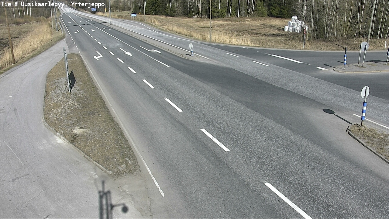 Kelikamerat Kuva Tie 8 Uusikaarlepyy, Ytterjeppo, Uusikaarlepyy, Pohjanmaa