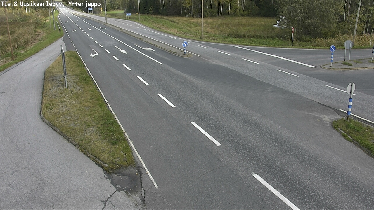 Kelikamerat Kuva Tie 8 Uusikaarlepyy, Ytterjeppo, Uusikaarlepyy, Pohjanmaa