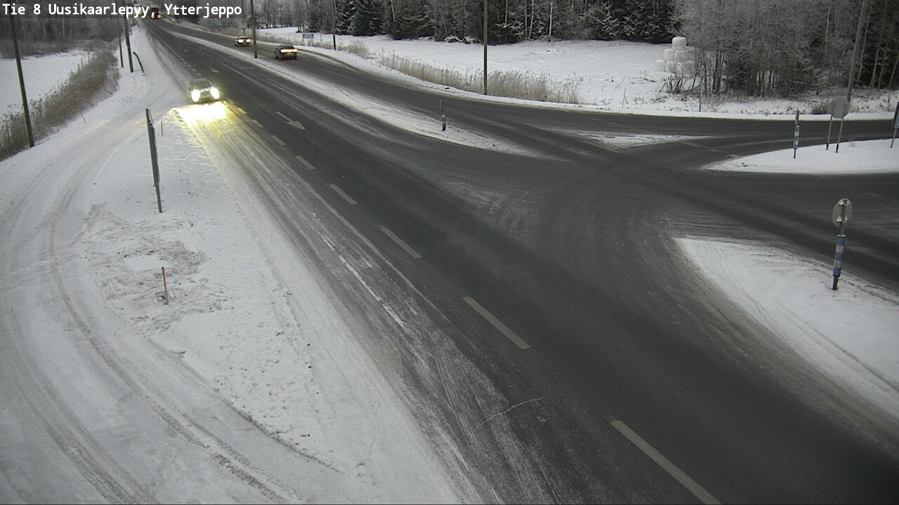 Kelikamerat Kuva Tie 8 Uusikaarlepyy, Ytterjeppo, Uusikaarlepyy, Pohjanmaa