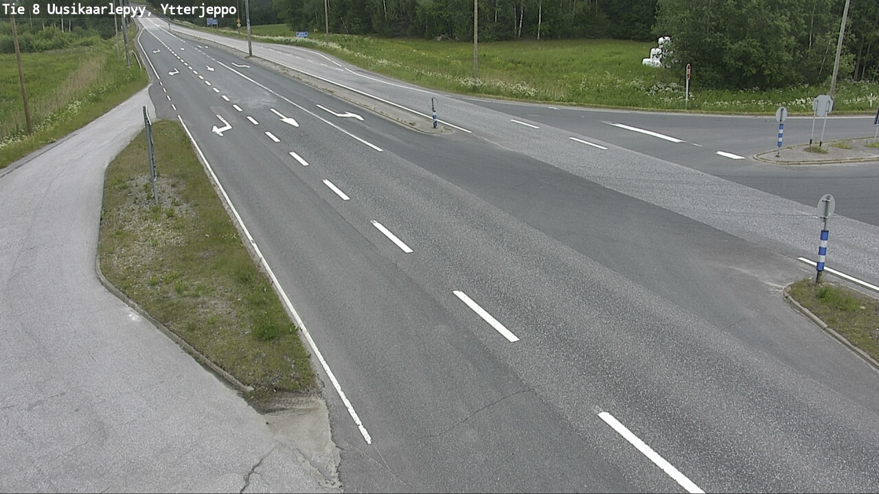 Kelikamerat Kuva Tie 8 Uusikaarlepyy, Ytterjeppo, Uusikaarlepyy, Pohjanmaa