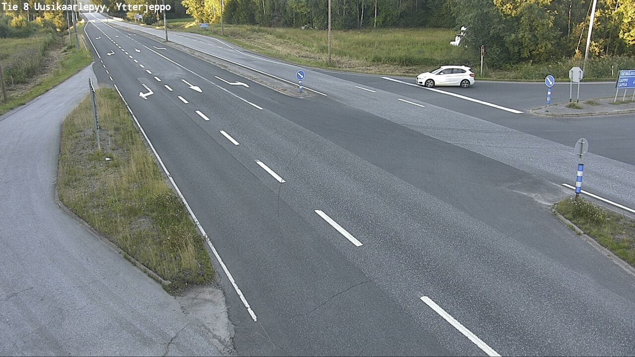 Kelikamerat Kuva Tie 8 Uusikaarlepyy, Ytterjeppo, Uusikaarlepyy, Pohjanmaa