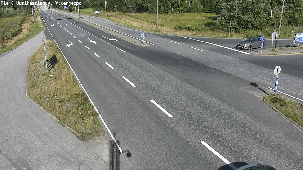 Kelikamerat Kuva Tie 8 Uusikaarlepyy, Ytterjeppo, Uusikaarlepyy, Pohjanmaa