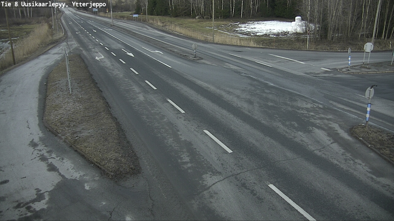 Kelikamerat Kuva Tie 8 Uusikaarlepyy, Ytterjeppo, Uusikaarlepyy, Pohjanmaa