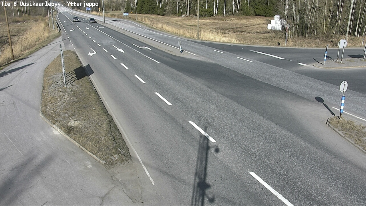 Kelikamerat Kuva Tie 8 Uusikaarlepyy, Ytterjeppo, Uusikaarlepyy, Pohjanmaa