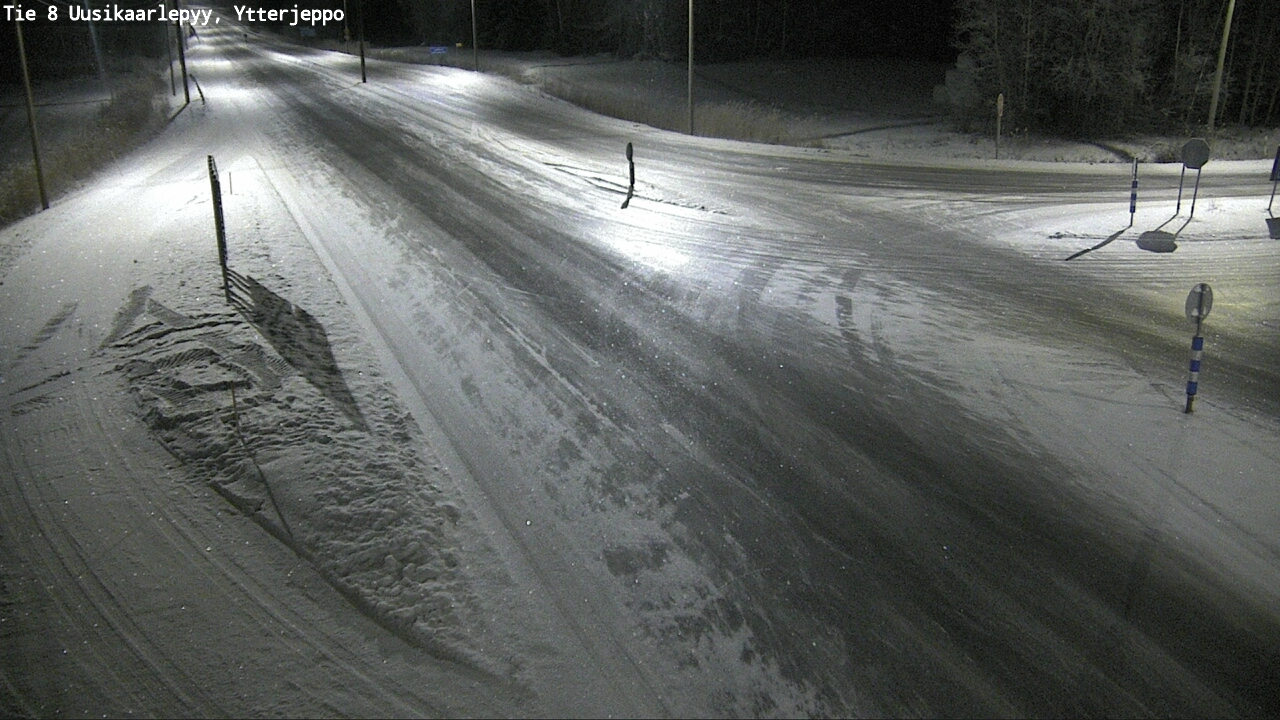Kelikamerat Kuva Tie 8 Uusikaarlepyy, Ytterjeppo, Uusikaarlepyy, Pohjanmaa
