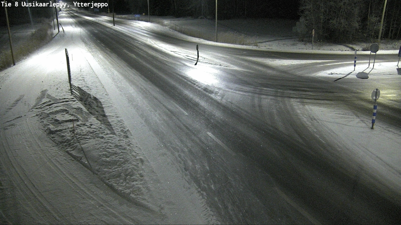 Kelikamerat Kuva Tie 8 Uusikaarlepyy, Ytterjeppo, Uusikaarlepyy, Pohjanmaa