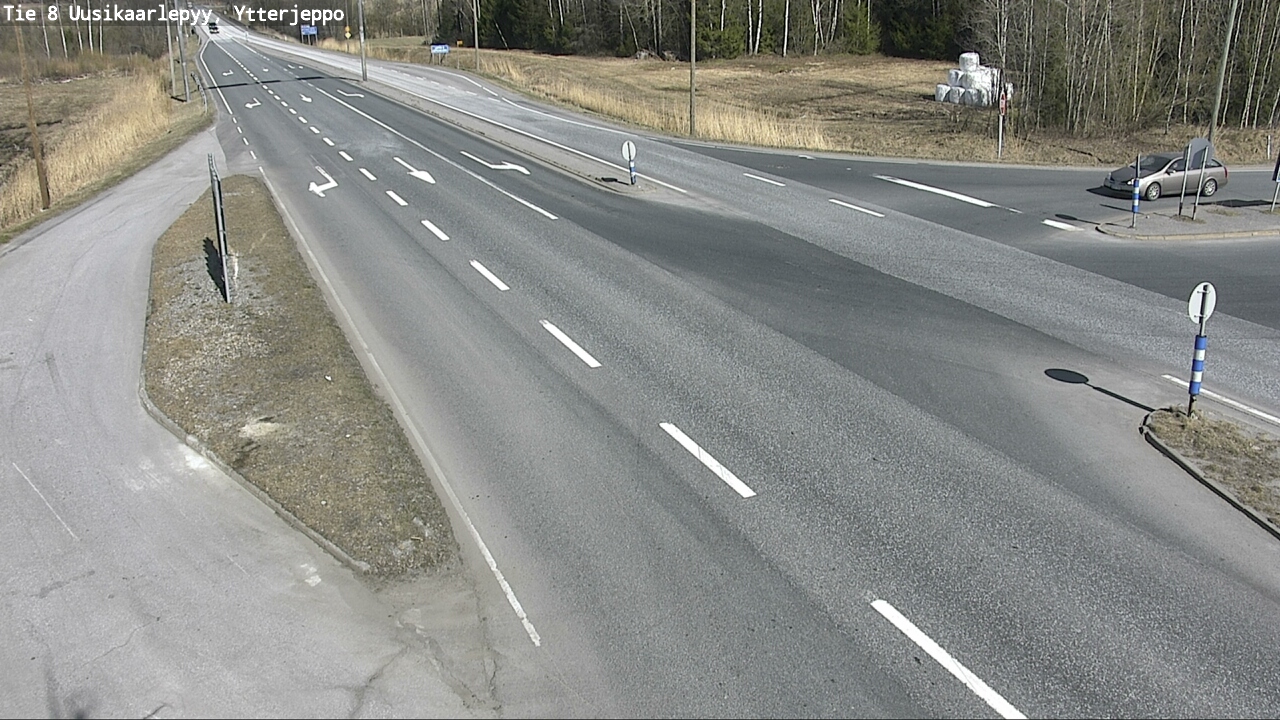 Kelikamerat Kuva Tie 8 Uusikaarlepyy, Ytterjeppo, Uusikaarlepyy, Pohjanmaa