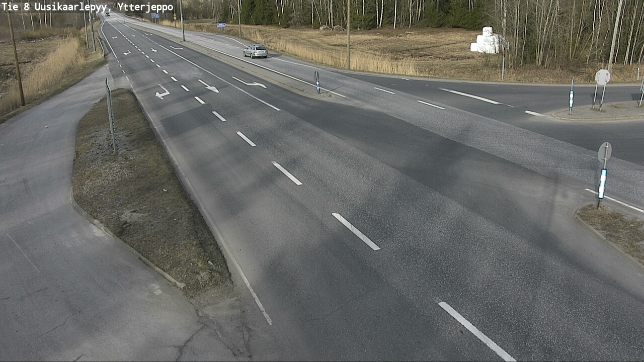 Kelikamerat Kuva Tie 8 Uusikaarlepyy, Ytterjeppo, Uusikaarlepyy, Pohjanmaa
