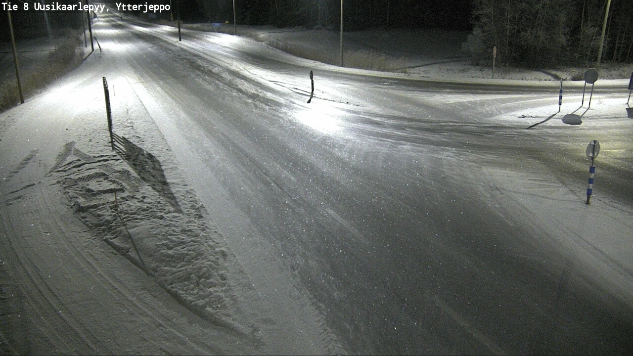 Kelikamerat Kuva Tie 8 Uusikaarlepyy, Ytterjeppo, Uusikaarlepyy, Pohjanmaa