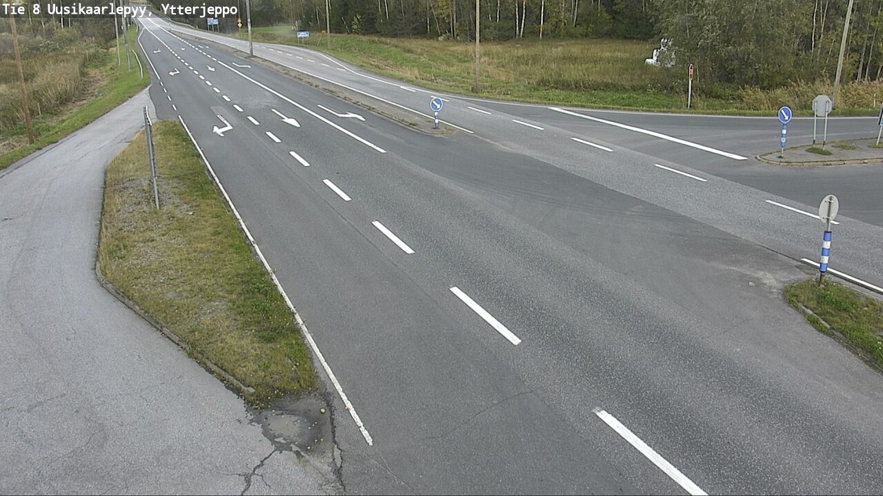 Kelikamerat Kuva Tie 8 Uusikaarlepyy, Ytterjeppo, Uusikaarlepyy, Pohjanmaa