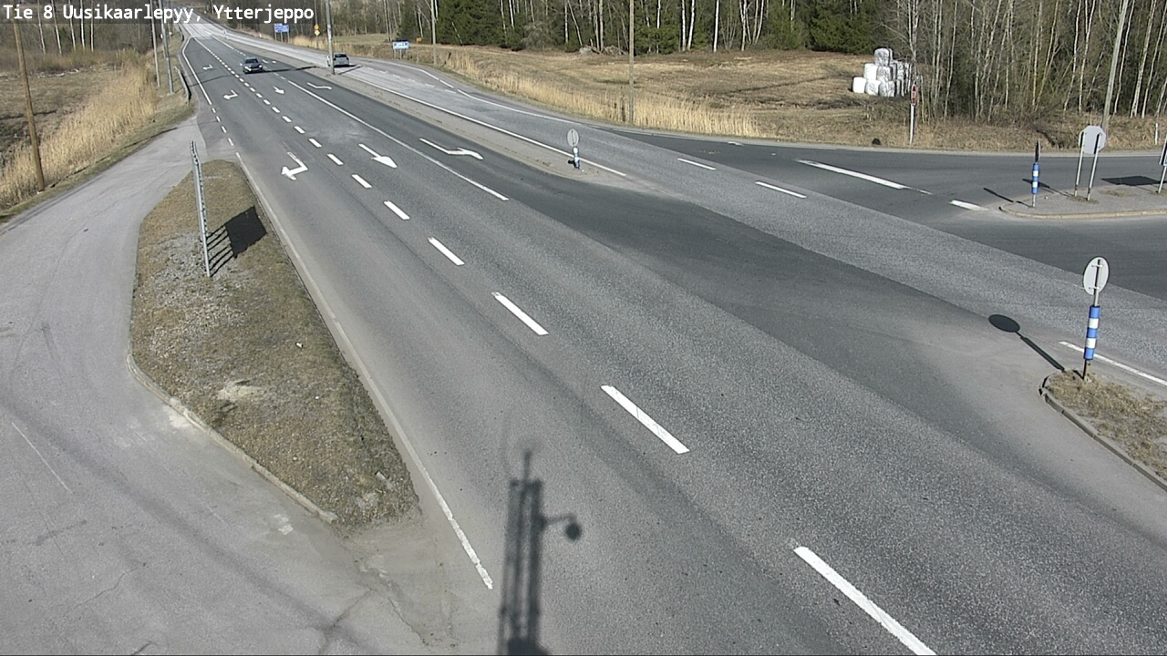 Kelikamerat Kuva Tie 8 Uusikaarlepyy, Ytterjeppo, Uusikaarlepyy, Pohjanmaa