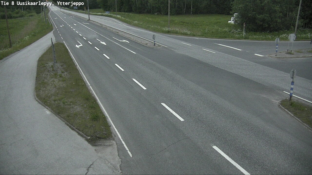 Kelikamerat Kuva Tie 8 Uusikaarlepyy, Ytterjeppo, Uusikaarlepyy, Pohjanmaa