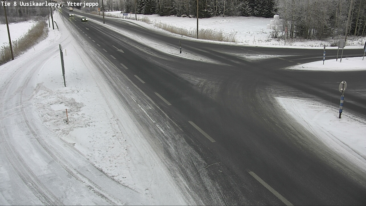 Kelikamerat Kuva Tie 8 Uusikaarlepyy, Ytterjeppo, Uusikaarlepyy, Pohjanmaa