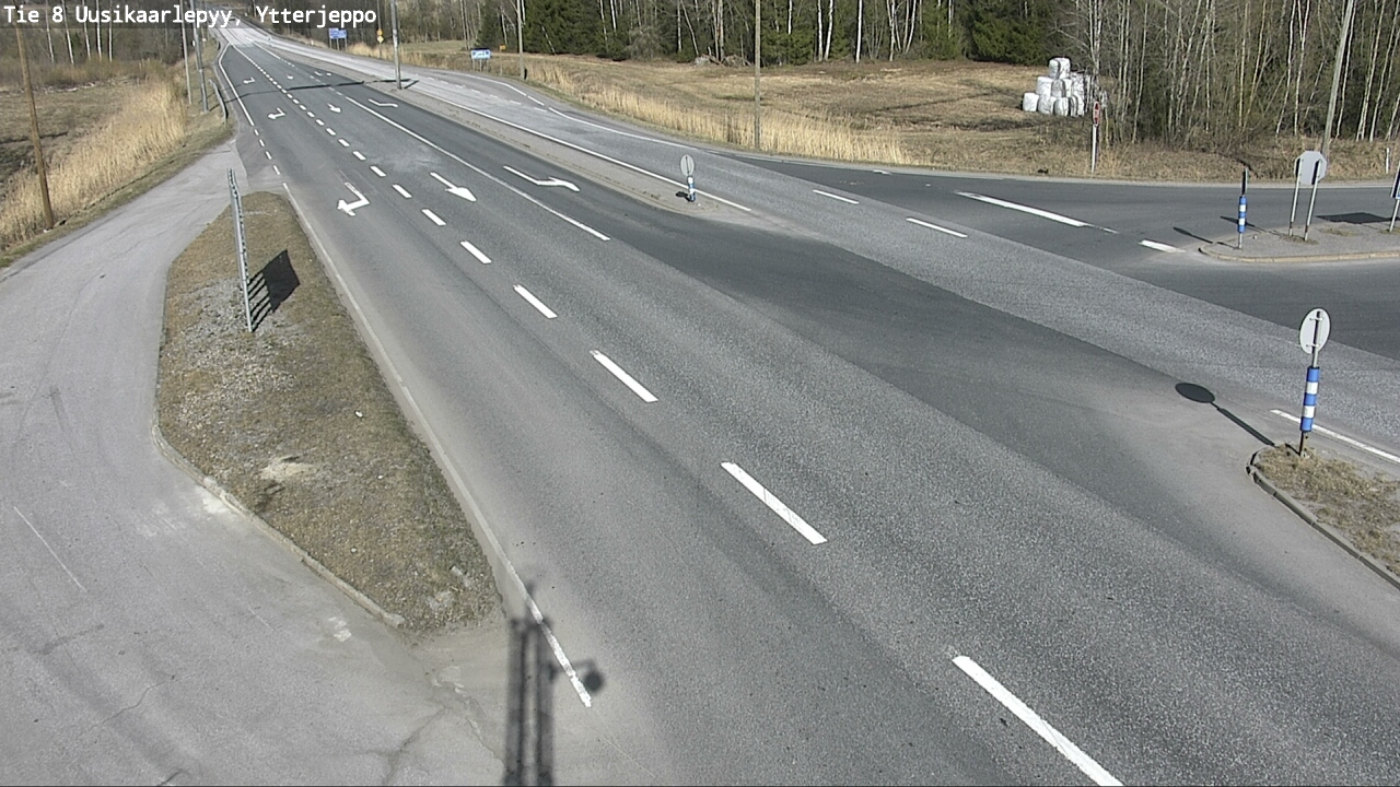 Kelikamerat Kuva Tie 8 Uusikaarlepyy, Ytterjeppo, Uusikaarlepyy, Pohjanmaa